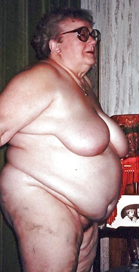Naked thick fat old women
