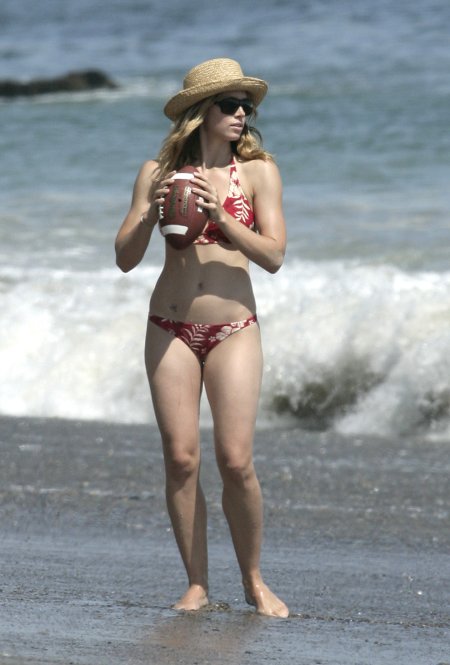 Jessica Bill in a swimsuit