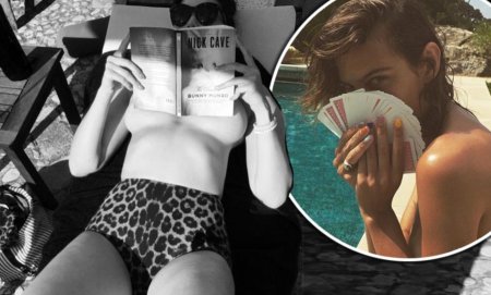 Alex Chang in a swimsuit