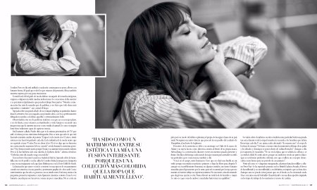 Birkin sweater from the 2nd issue of Laine magazine