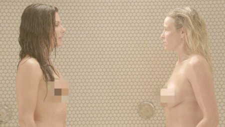 Sandra Bullock and Chelsea Handler Naked in the shower