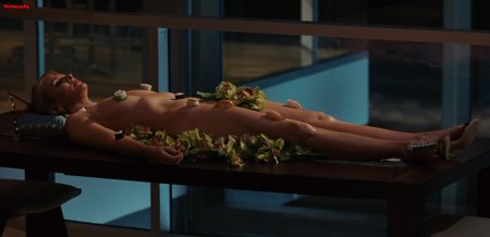 Completely naked in a big city