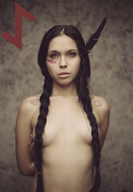 North American Indian naked