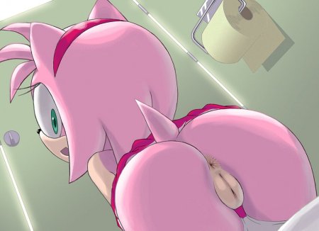 Naked Amy Rose from Sonic