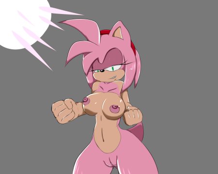 Naked associated Amy Rose