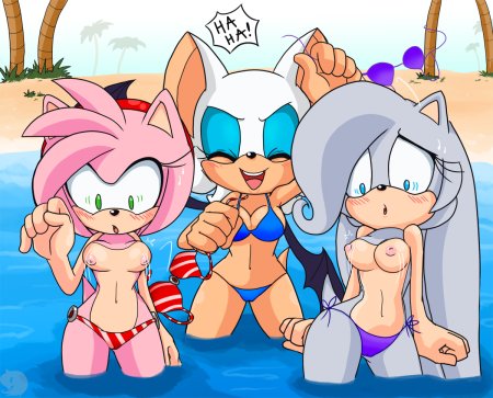 Amy Rouge Tits from Sonic