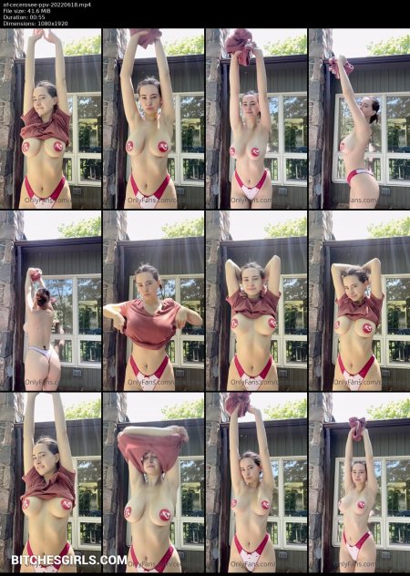 Cecilia Rose naked drain