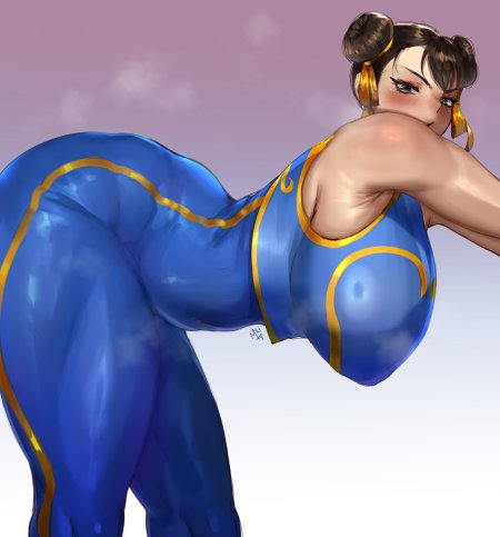 Street Fayiter Chun Lee Big Ass