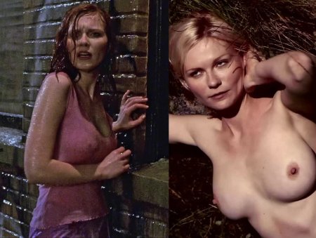 Actress Kirste Dunst Naked Breast