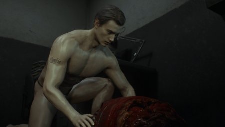 Leon Kennedy Resident Evil 2 Naked
