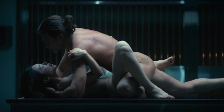 Kim Yunzhin naked in the cinema