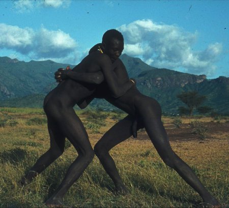 Naked African guys