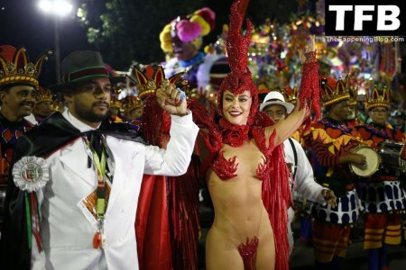 Carnival in Brazil naked