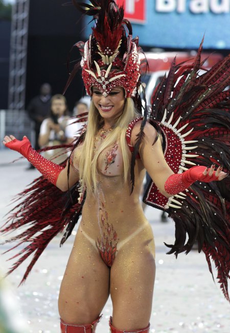 Carnival in Rio de Janeiro nude