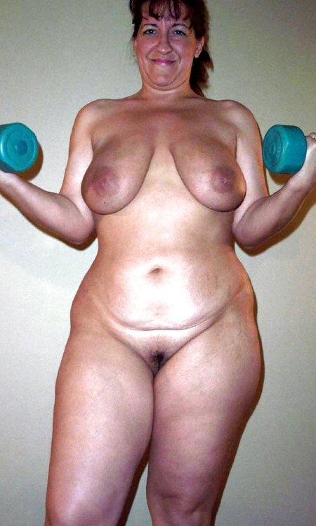 Naked mature Russian sport