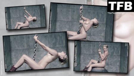 Masturbation naked Miley Cyrus