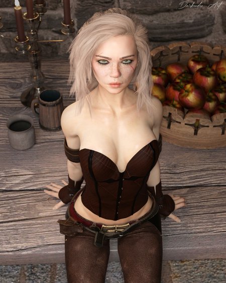 Freya Allan Witcher 3