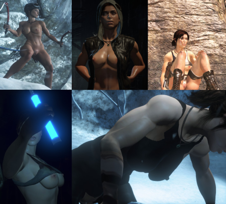 Tomb raider naked without panties