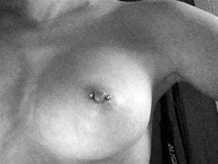 Zara Larson piercing nipple naked breasts