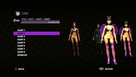 Clothing pack for Saints Row 4