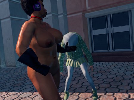 Naked Dasha from Saints moat 4