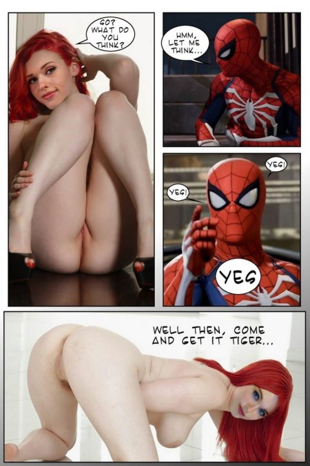 Naked Mary Jane Man Spider Ps4