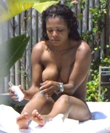 Singer Janet Jackson Naked