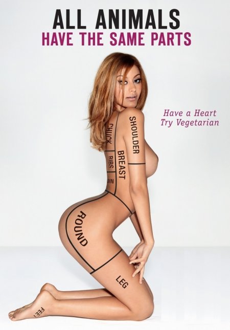 Naked women are removed in advertising