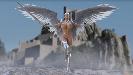 Valkyrie with big tits