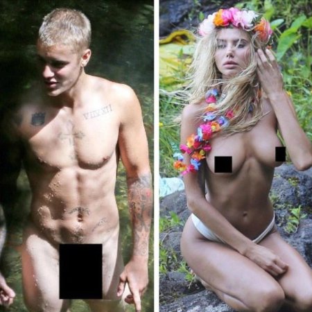 Naked Bieber