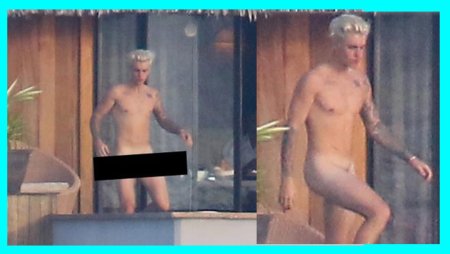 Justin Bieber Naked without panties
