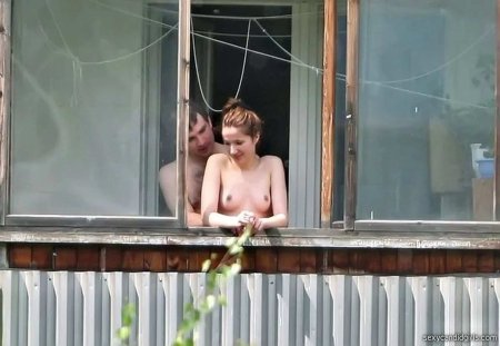 Examined by women in the windows