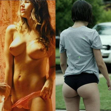 Ursula Korbero undresses