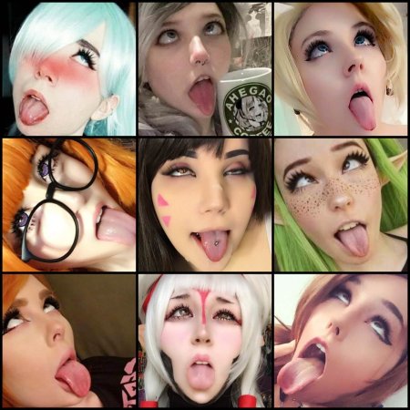 Ahegao in real life