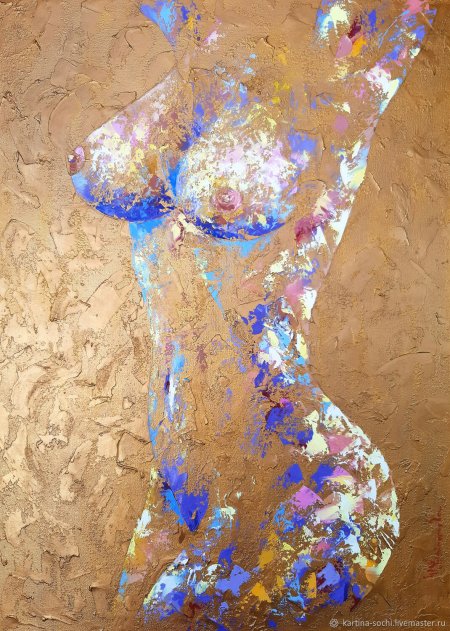 Abstract nude