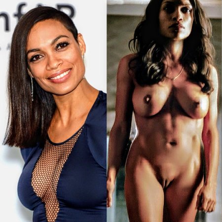 Rosario Dawson chest