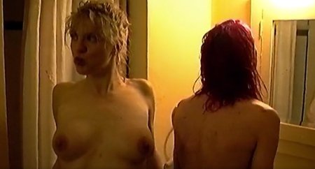 Naked Courtney Love with Kurt
