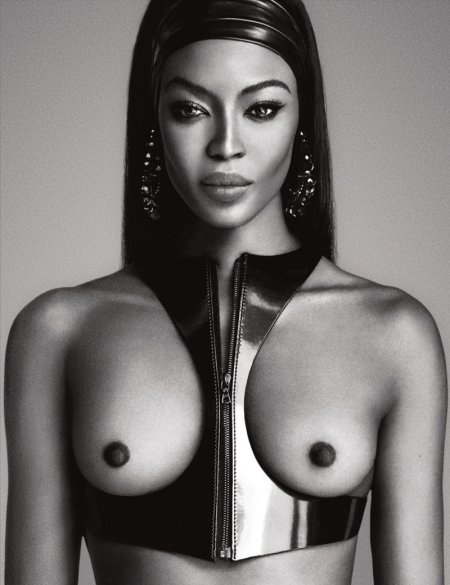 Naomi Campbell Topless