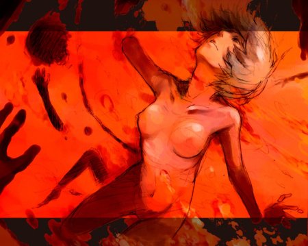 Rei Evangelion Nudenka