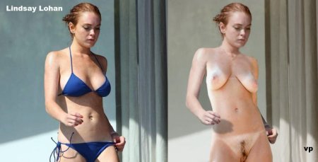 Lindsay Lohan in his youth boobs