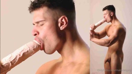 Malik Delgaty - Porn actor. Solo