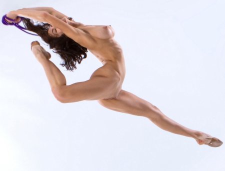 Naked women gymnasts