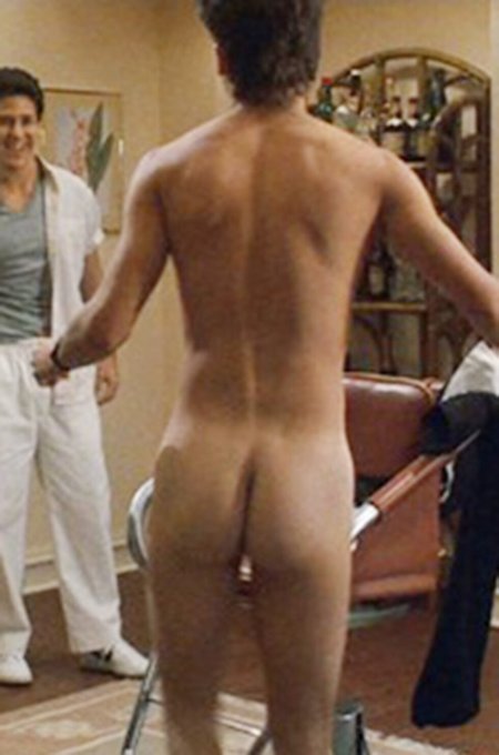 Brad Pitt's naked ass