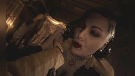 Lady Dimitrescu without a hat