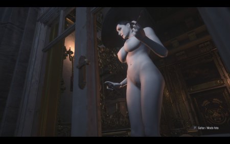 Lady Dimitrescu Resident Evil Mod Naked