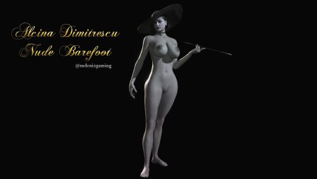 Dimitrescu Resident Evil Village Nude Mod
