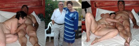 Nude elderly couples
