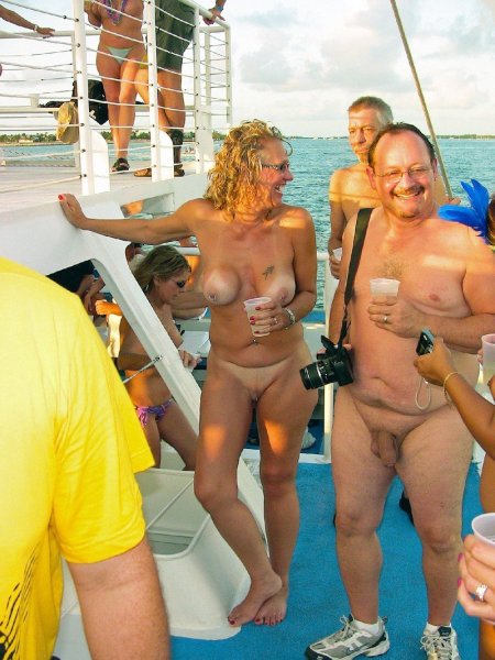 Naked wives on a cruise liner