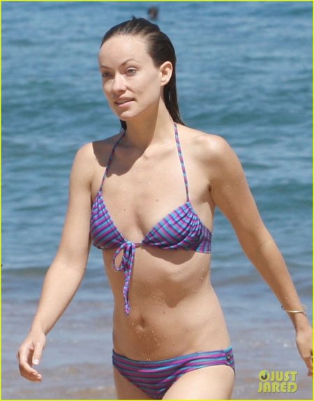 Olivia Wilde in a swimsuit without photoshop