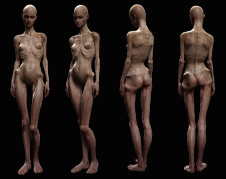 Modeling the female body